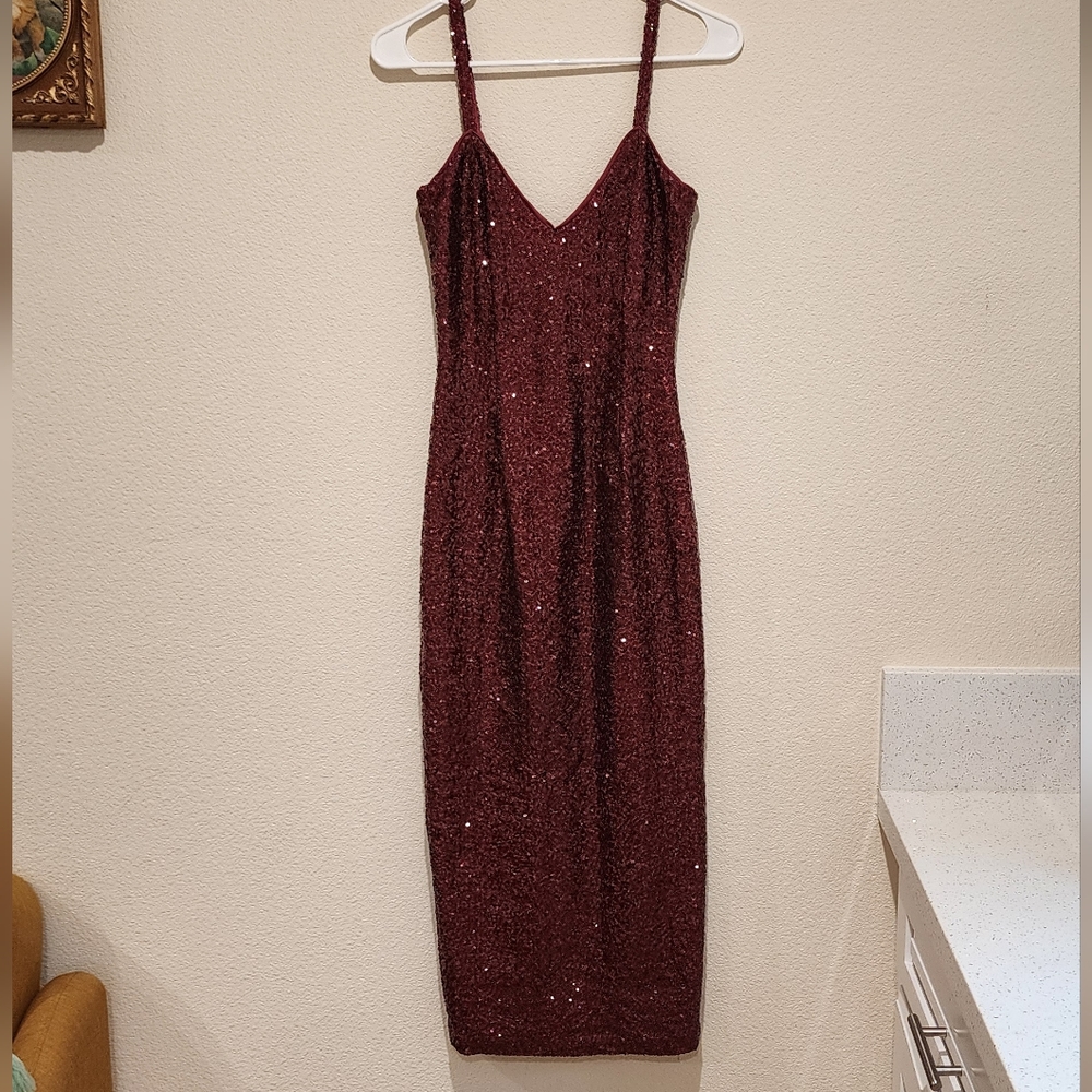 Vixen Micheline Pitt Glitz & Glamour Burgundy